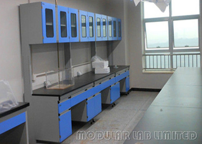 Modular Dental Laboratory Furniture With Wall Hanging Cabinet