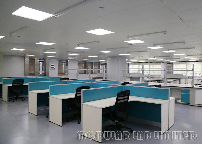 Wood Structure Laboratory Working Table Green Screen Science Lab