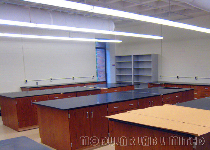 13mm Thick Black Phenolic Resin High School Science Lab Tables ISO CE