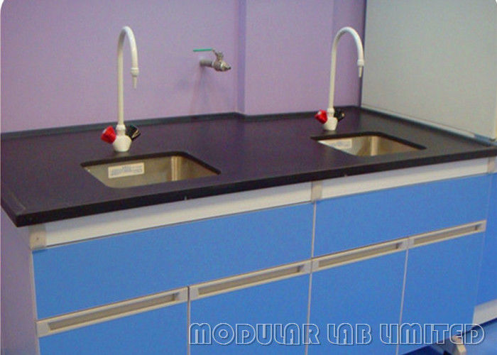 Chemical Resistant Laboratory Work Benches Sink Tables With
