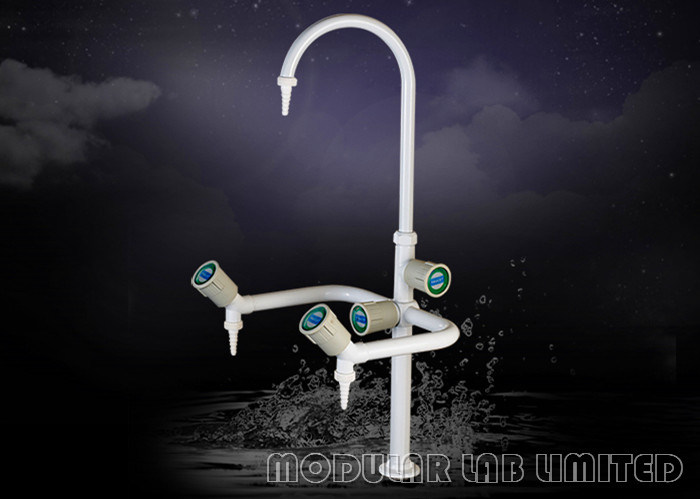 360 Degree Swing Spout Science Lab Faucets Heat Resistant