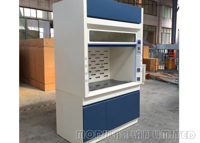 Exhaust System Benchtop Fume Hood 62db Noise With Flammable