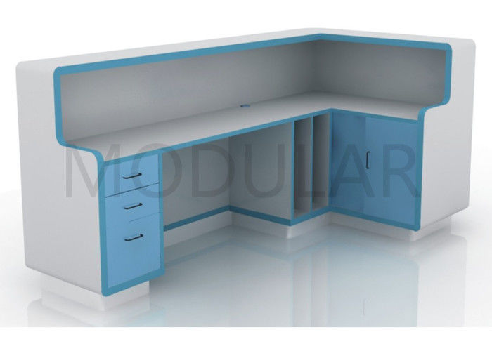 Medical Clinical Laboratory Work Benches Painted Steel Aluminum Alloy