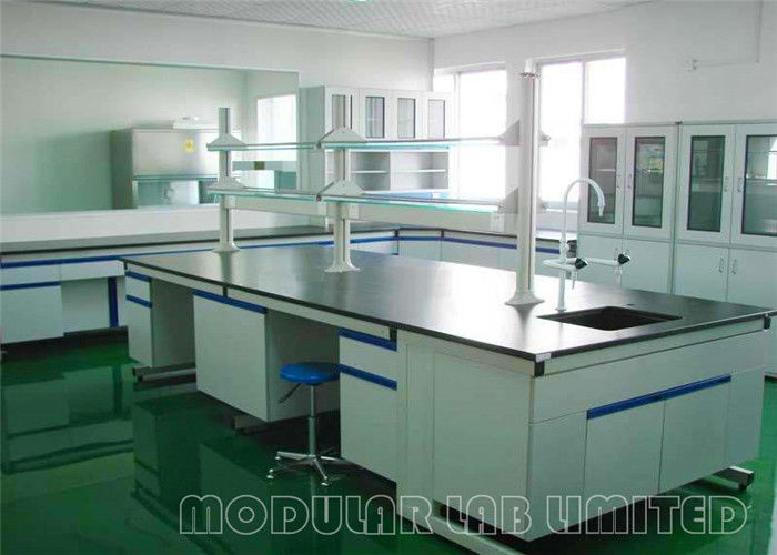 C Type Frame Chemical Storage Cabinets Gas Fitting Science Lab