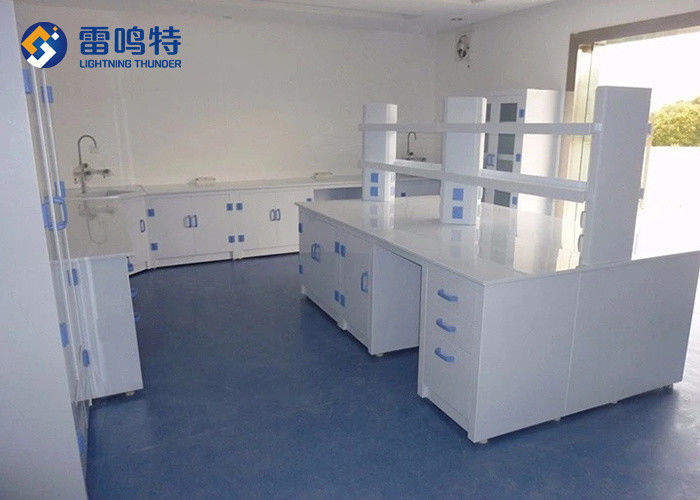 Customized 1500x850mm PP Laboratory Bench for schools hospitals