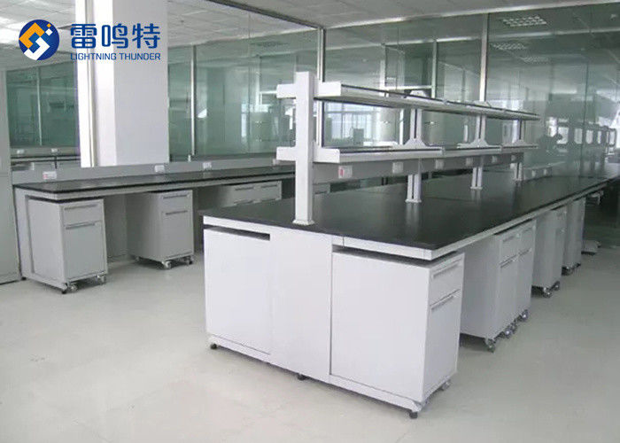 Thick Board 12.7mm School Laboratory Furniture Metal And Wood Structure
