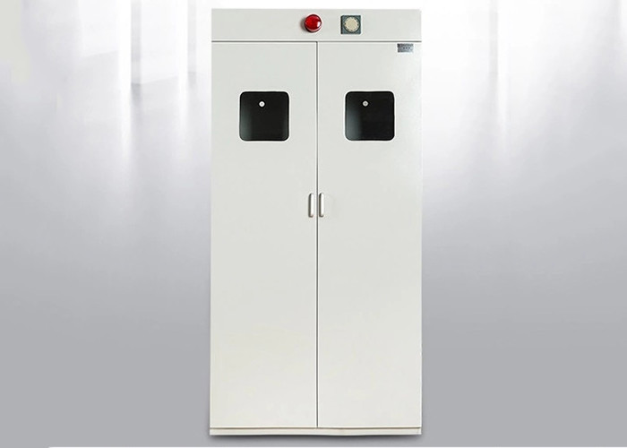 Chemical Safety Height 1900mm Gas Cylinder Cabinet With Gas Alarm