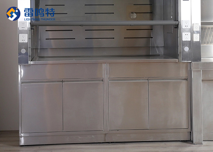 Explosion Proof Stainless Steel Fume Hood 1500mm Chemical Fume Cupboard