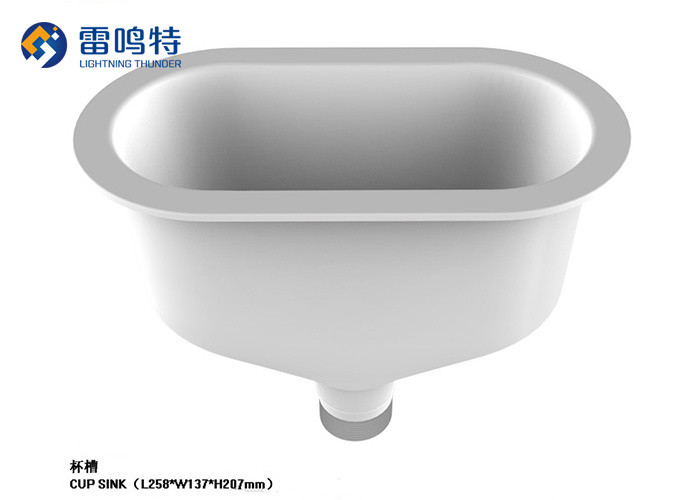 Alkali Resistant ISO18001 Laboratory Cup Sinks Durability Material