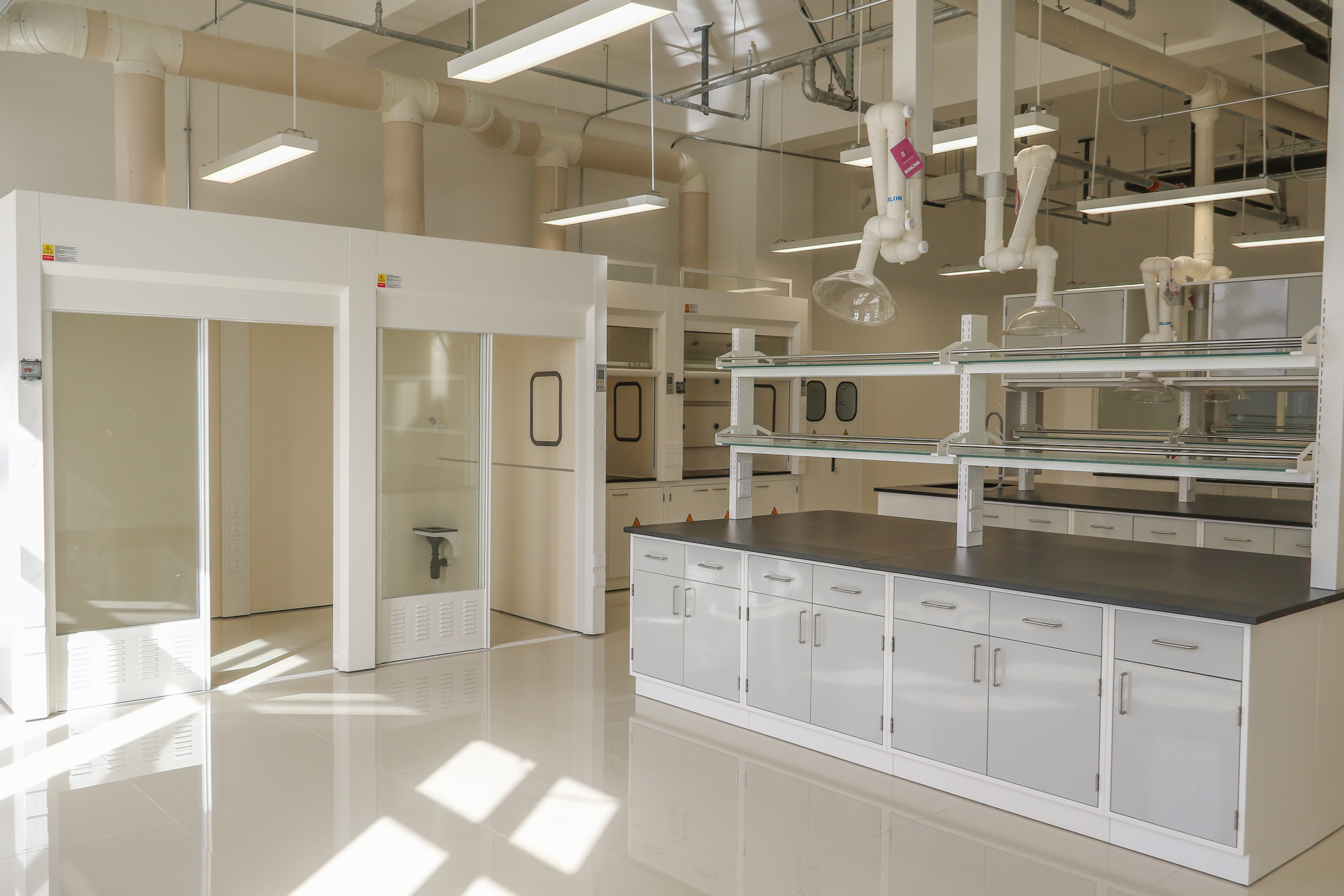 Latest company case about Beijing Process Institute Laboratory Furniture Laboratory Laboratory Ventilation Cabinet