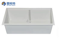 PP Sink 7mm Laboratory Wash Basin With Overflow Pipe