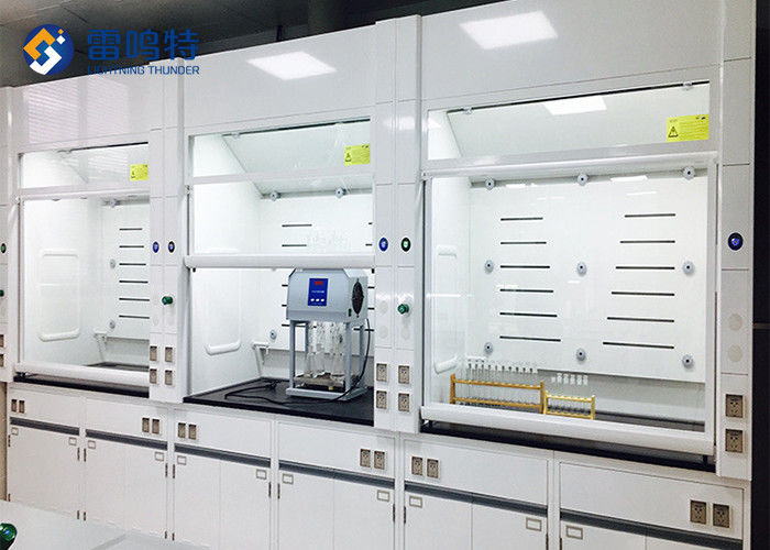 Explosion Proof AC110V Laboratory Fume Hoods For Laboratory With Cupboard