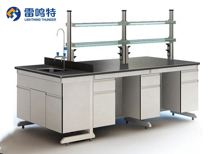 Durable School Laboratory Furniture SGS Lab Bench With Sink
