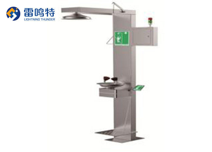 Electric Heating ISO Emergency Eyewash And Safety Shower Station For Laboratory