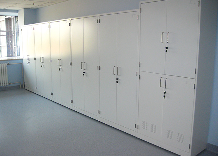 Metal Chemical ISO14001 All Steel Storage Cabinet With two side doors