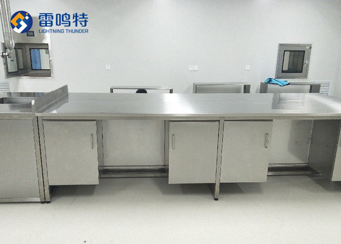 Corrosion Resistant School Laboratory Furniture 304 Stainless Steel Lab Bench