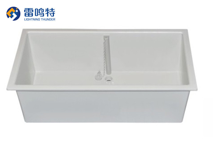 PP Sink 7mm Laboratory Wash Basin With Overflow Pipe