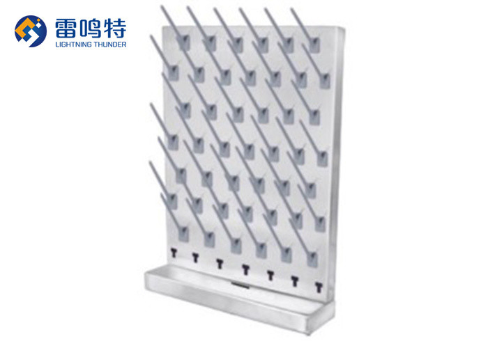 SS304 ISO9001 Wall Mounted Lab Drying Rack For Laboratory  Beaker