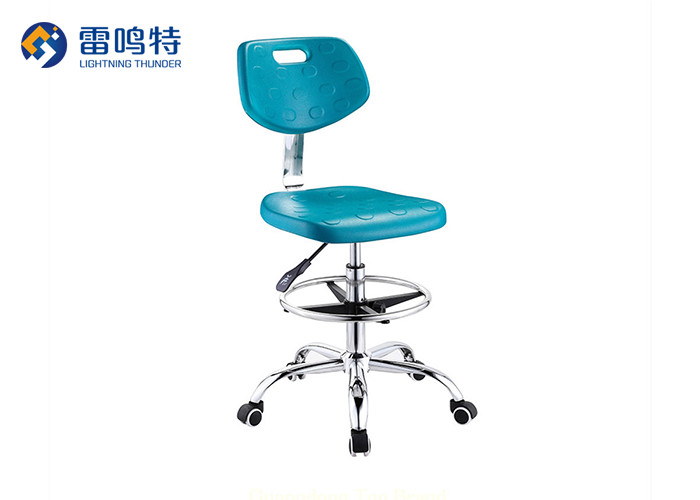 Dia 450mm ISO14001 Laboratory Stool Chair With Adjustable Backrest