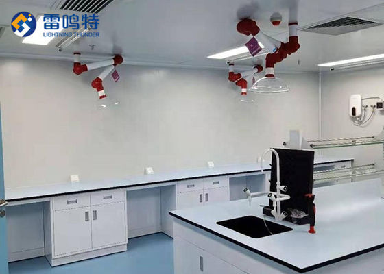 Modern Workbench Fireproof Chemical Laboratory Furniture Ss304 Handle